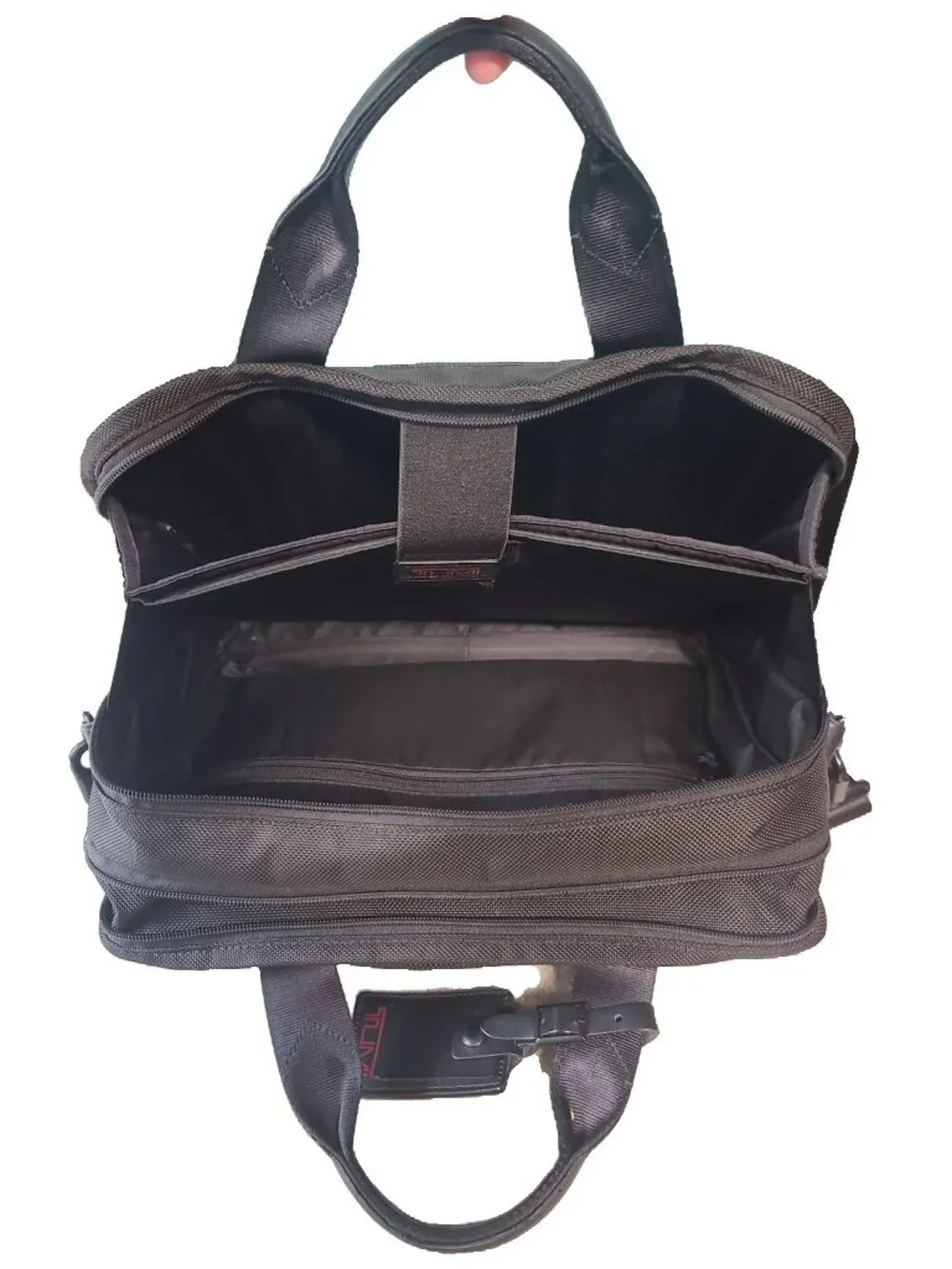 Tumi Small Screen Alpha Briefcase Black
